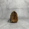 sy_no_86C4F40EBCF746C5C1DAB1F98C6B6EB6_3 Brown Smooth Leather Gold-Hardware Flap Shoulder / Crossbody Bag