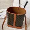 sy_no_86DF74CD0D0649AF4181CAD6F61F14EB_1 CELINE Women's Triomphe Canvas Small Bucket Bag (Shoulder/Crossbody)