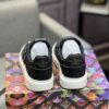 sy_no_870F345387F75C448563A06F041C1BDF_6 Louis Vuitton Monogram Jacquard Canvas & Black Leather Low-Top Sneakers