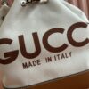 sy_no_8785E6E1A6BD73C59A8D2035F7CA3BED_6 Gucci Printed Canvas Bucket Shoulder Bag – Brown