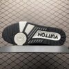 sy_no_87EFA0A5DCEB9966676227518030AD2B_4 Louis Vuitton LV Trainer Black & White Denim Velcro Sneakers
