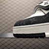 sy_no_87EFA0A5DCEB9966676227518030AD2B_5 Louis Vuitton LV Trainer Black & White Denim Velcro Sneakers