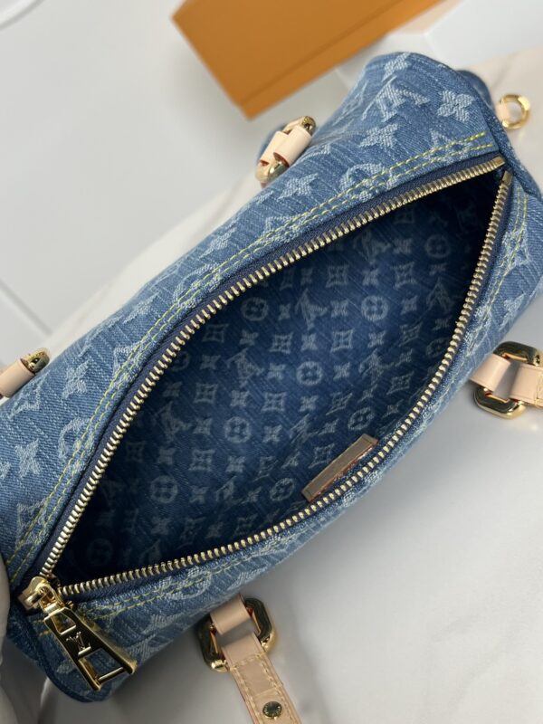 sy_no_885D3F174AD8539A862E4B8779C15BE8_7 Louis Vuitton Papillon Handbag – Monogram Denim