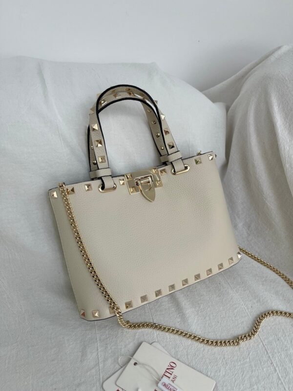 sy_no_888124C55F9579E2E8FE71760DF52D2D_1 Valentino Women's New Compact Calfskin Handbag with Chain Strap