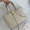 sy_no_888124C55F9579E2E8FE71760DF52D2D_2 Valentino Women's New Compact Calfskin Handbag with Chain Strap