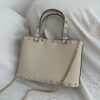 sy_no_888124C55F9579E2E8FE71760DF52D2D_3 Valentino Women's New Compact Calfskin Handbag with Chain Strap