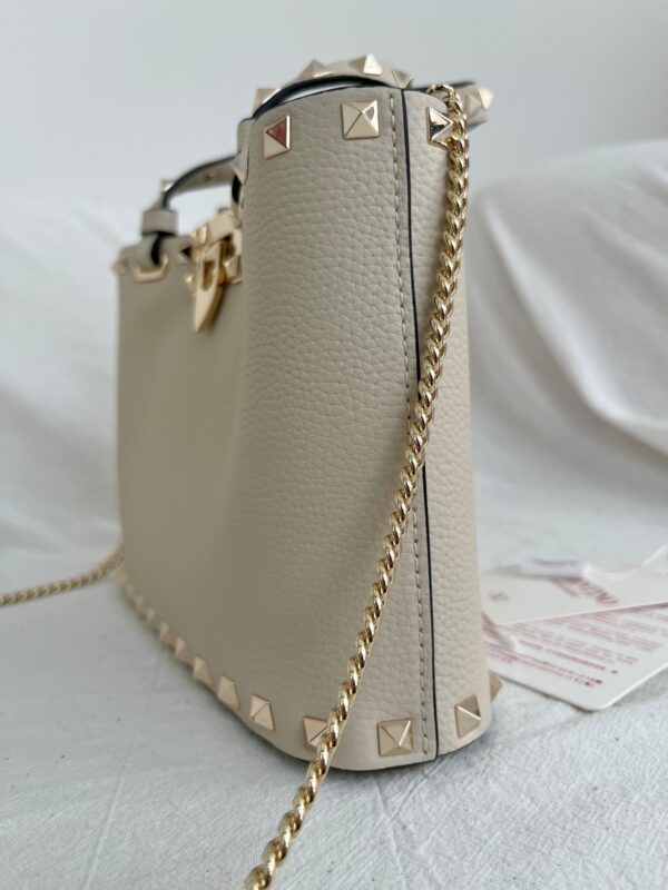 sy_no_888124C55F9579E2E8FE71760DF52D2D_4 Valentino Women's New Compact Calfskin Handbag with Chain Strap
