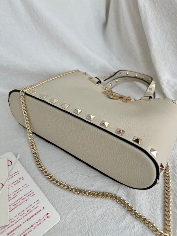 sy_no_888124C55F9579E2E8FE71760DF52D2D_5 Valentino Women's New Compact Calfskin Handbag with Chain Strap
