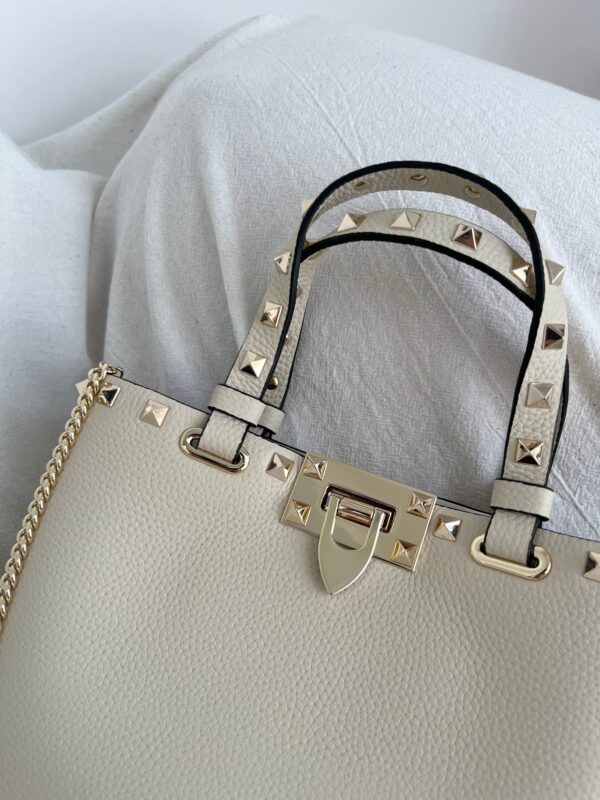 sy_no_888124C55F9579E2E8FE71760DF52D2D_6 Valentino Women's New Compact Calfskin Handbag with Chain Strap