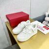Valentino Garavani One Stud XL / Freedots White Platform Sneakers