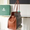 sy_no_88A2F1E376A3255B032280E70C690E33_2 Brown Goyardine Hardy Small Commuter Tote