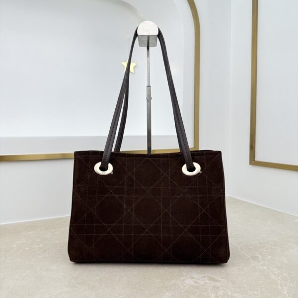 sy_no_88D5997C3CD96EC56F55FB1AAF30E083_2 Dior Bow Tote Bag – Coffee Brown Italian Leather