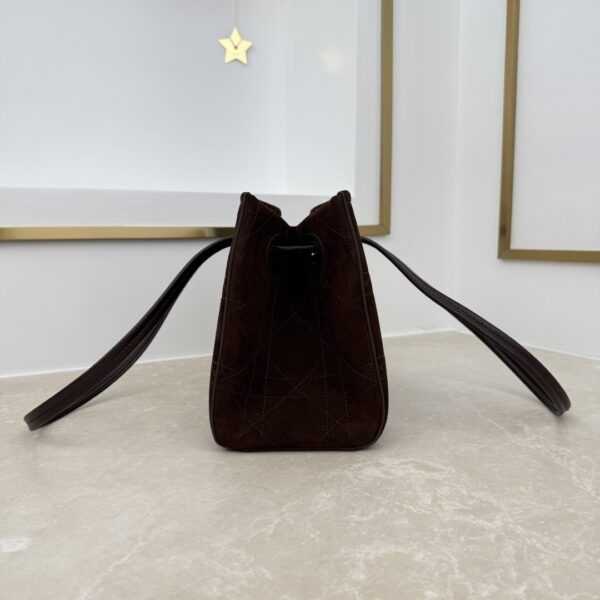 sy_no_88D5997C3CD96EC56F55FB1AAF30E083_6 Dior Bow Tote Bag – Coffee Brown Italian Leather