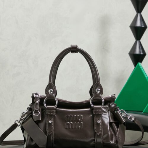 sy_no_88D7A23F3DD03029E73DFFD1B36A051C_0 New Miu Miu Biker-style Handbag