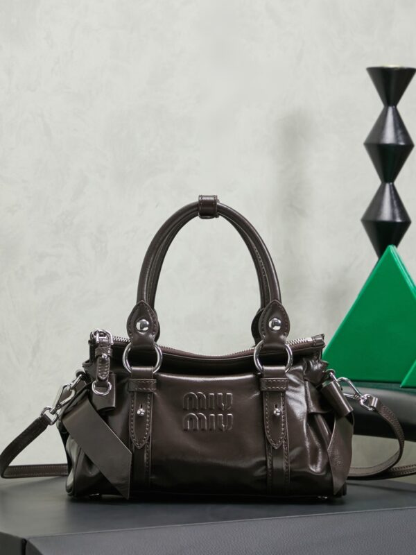 sy_no_88D7A23F3DD03029E73DFFD1B36A051C_0 New Miu Miu Biker-style Handbag