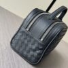 sy_no_8A1C5840289EB2B0C9BCAA24D235C49D_5 Double-Zip Clutch Bag – Black Woven Leather