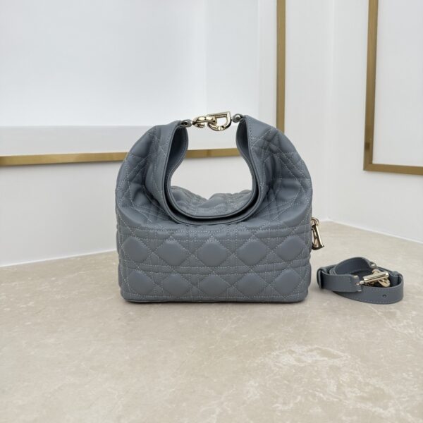 Toujours Hobo Mini Bag – Dusty Blue Lambskin