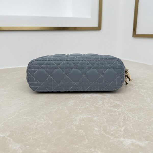 Toujours Hobo Mini Bag – Dusty Blue Lambskin