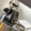 sy_no_8AED357CFFE7547BEAAE47D58EB508EC_1 Chanel Black & Gold Caviar Leather Classic CF Quilted Chain Bag