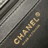 sy_no_8AED357CFFE7547BEAAE47D58EB508EC_8 Chanel Black & Gold Caviar Leather Classic CF Quilted Chain Bag
