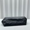 sy_no_8AFDB6627FE818767454F605F1CD1851_8 Black Smooth Leather Large Shoulder Tote