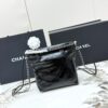 sy_no_8B08D0B843AC70C83387BDC55E33EBA1_1 Chanel 23A Mini 22 Bucket Bag – Glossy Calfskin Leather with Silver Hardware