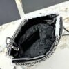 sy_no_8B08D0B843AC70C83387BDC55E33EBA1_6 Chanel 23A Mini 22 Bucket Bag – Glossy Calfskin Leather with Silver Hardware