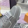 sy_no_8B43C66518A0BD4CDCFF6D63C883DBDE_5 Louis Vuitton LV Trainer Glacier Grey & Cement Grey Sneakers