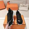 sy_no_8BCC96EFB0F87637E8985AE11A0DEBCC_3 Black Calf Leather & Suede Lightweight Sneakers