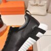 sy_no_8BCC96EFB0F87637E8985AE11A0DEBCC_5 Black Calf Leather & Suede Lightweight Sneakers