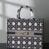 sy_no_8BD31FEABCF5DCAB4F6D9211FBEEF177_0 Blue Embroidered Large Book Tote Shopping Bag