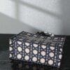 sy_no_8BD31FEABCF5DCAB4F6D9211FBEEF177_4 Blue Embroidered Large Book Tote Shopping Bag