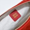sy_no_8C463359AC110DDFFAE20C1506DBC403_8 Red Leather Cylindrical Underarm Shoulder Bag