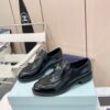 sy_no_8CC69B729E31E00840D71A5D6AD9EFBD_0 Black Glossy Leather Classic Flat Loafers