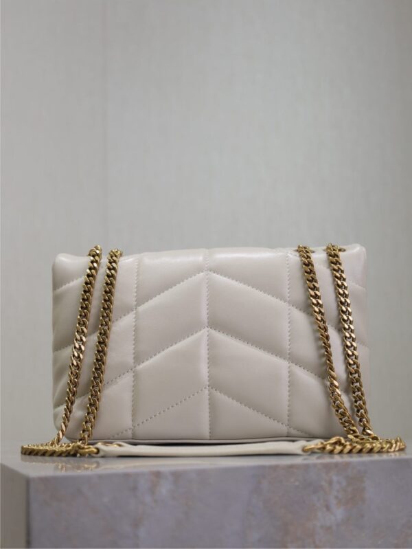 sy_no_8CDB1C548185EF8A88B1EF10AB1223DE_5 YSL Loulou Mini Double-Chain Bag – White Lambskin