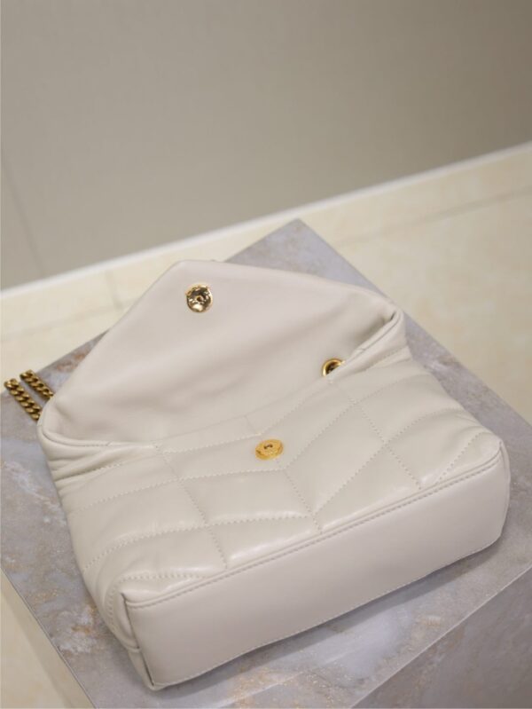 sy_no_8CDB1C548185EF8A88B1EF10AB1223DE_7 YSL Loulou Mini Double-Chain Bag – White Lambskin