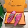 sy_no_8CE7D8C127570DD9E4F716017DFAC956_3 Louis Vuitton Pink Monogram Denim Flower Sneaker Mules