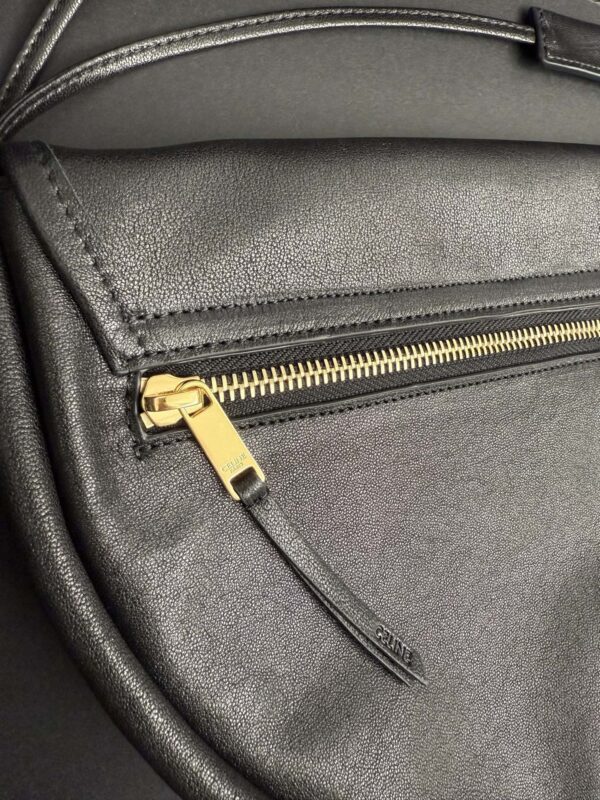 CELINE Soft Triomphe Half-Moon Bag