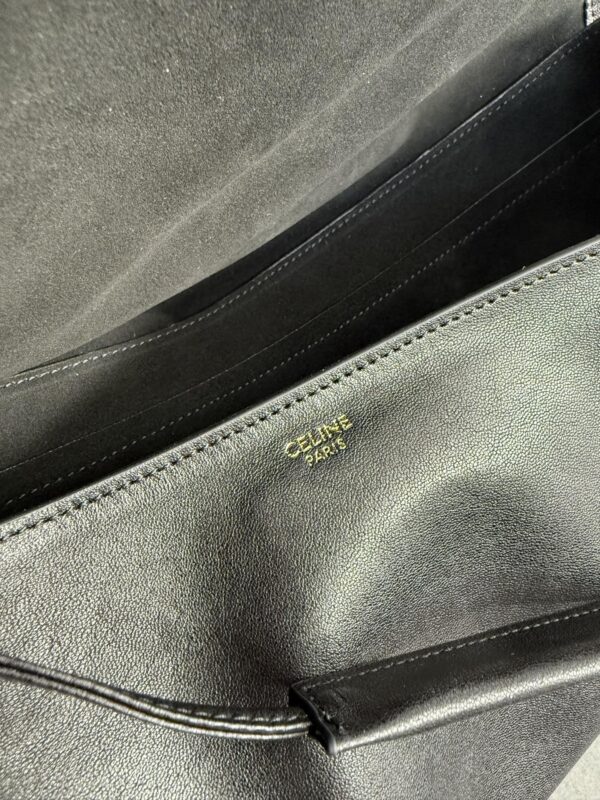 CELINE Soft Triomphe Half-Moon Bag
