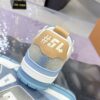 Louis Vuitton LV Trainer Maxi Washed Blue Denim Monogram Sneakers