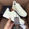 sy_no_8E1A3F917809E6A7942E9329623205E1_0 Off-White & Glacier White Textured Leather Slip-On Sneakers