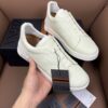 sy_no_8E1A3F917809E6A7942E9329623205E1_1 Off-White & Glacier White Textured Leather Slip-On Sneakers