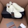 sy_no_8E1A3F917809E6A7942E9329623205E1_2 Off-White & Glacier White Textured Leather Slip-On Sneakers