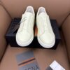 sy_no_8E1A3F917809E6A7942E9329623205E1_3 Off-White & Glacier White Textured Leather Slip-On Sneakers