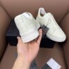 sy_no_8E1A3F917809E6A7942E9329623205E1_7 Off-White & Glacier White Textured Leather Slip-On Sneakers