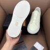 sy_no_8E1A3F917809E6A7942E9329623205E1_8 Off-White & Glacier White Textured Leather Slip-On Sneakers