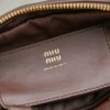 Miu Miu Women’s Arcadie Calfskin Bowling Bag – Vintage-Style Shell Bag (Suitable for Commuting; Shoulder, Crossbody, or Hand-Carry)