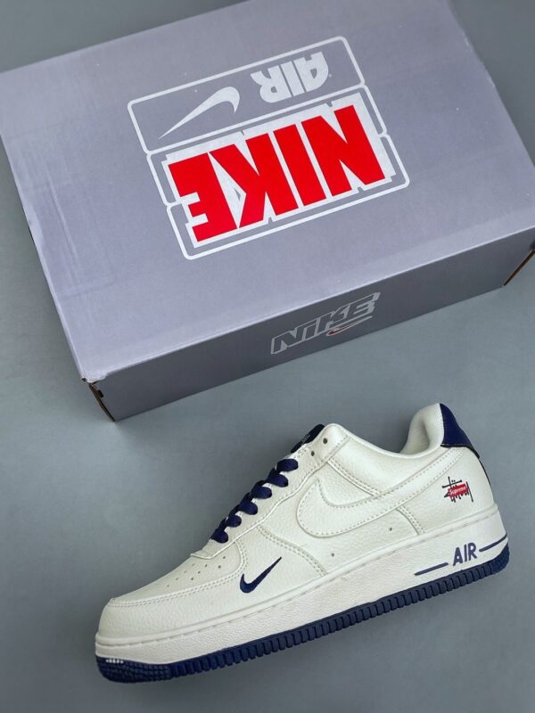 sy_no_8E95E1BDE2236D9E548A0A1A8FE13D67_2 Nike Air Force 1 Low Custom Concept – Sail & Navy Streetwear Edition