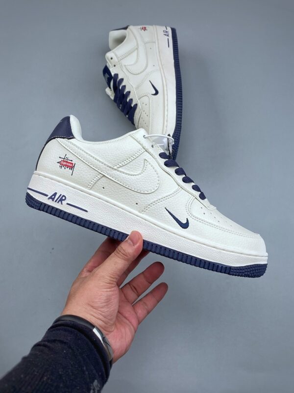 sy_no_8E95E1BDE2236D9E548A0A1A8FE13D67_3 Nike Air Force 1 Low Custom Concept – Sail & Navy Streetwear Edition