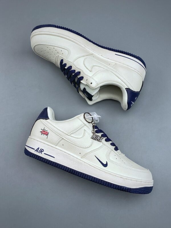 sy_no_8E95E1BDE2236D9E548A0A1A8FE13D67_8 Nike Air Force 1 Low Custom Concept – Sail & Navy Streetwear Edition